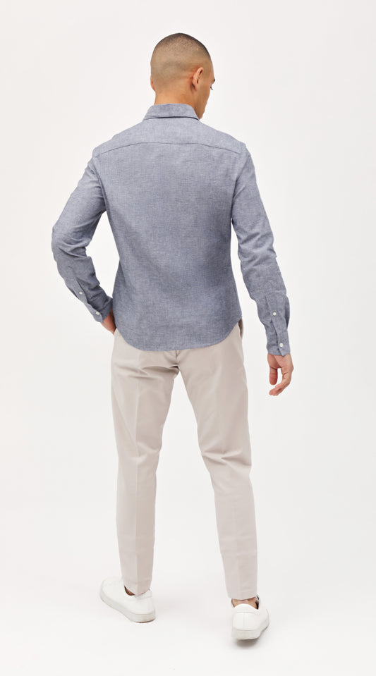 Somelos Ocean Linen Custom Shirt