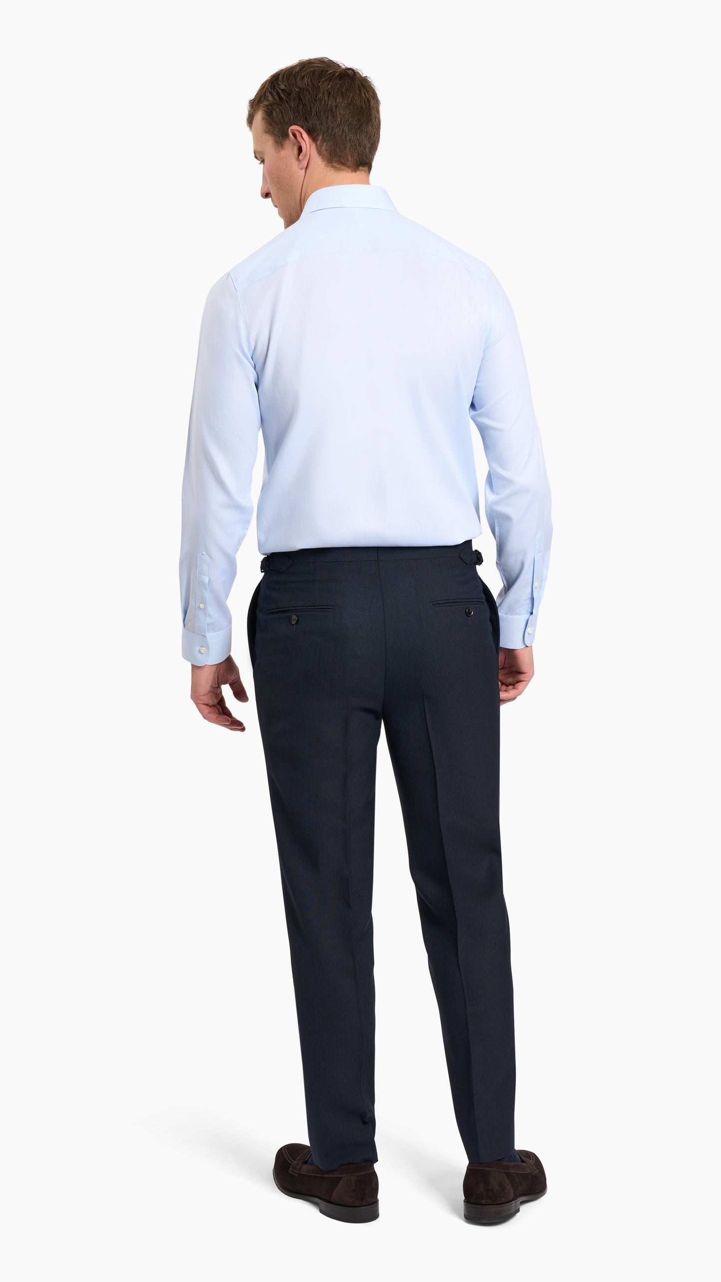 Weba Light Blue Oxford Easy Iron Custom Shirt