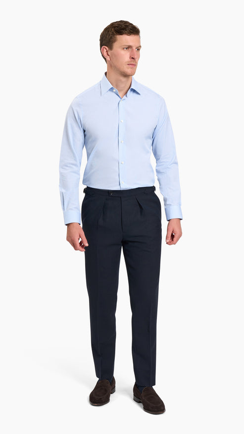 Blue Ready-To-Wear Traveller Shirt
