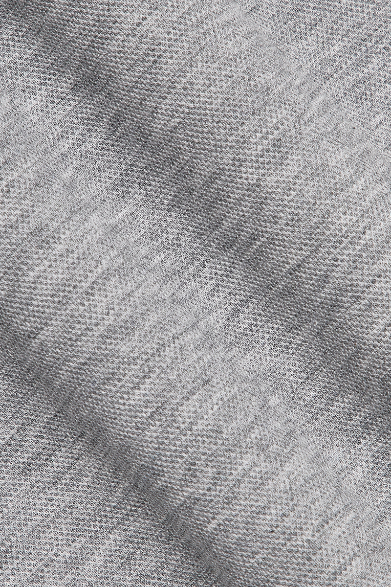 Light Grey Pique Custom Shirt