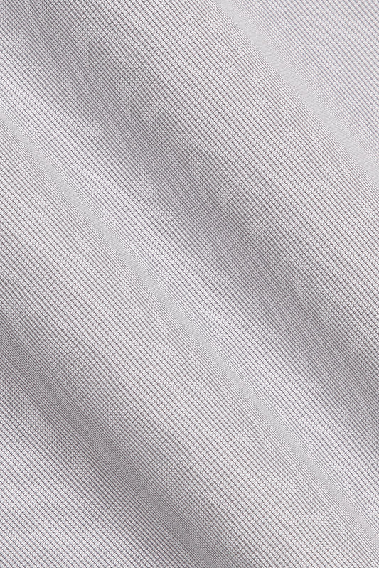 Canclini Grey Microcheck Custom Shirt