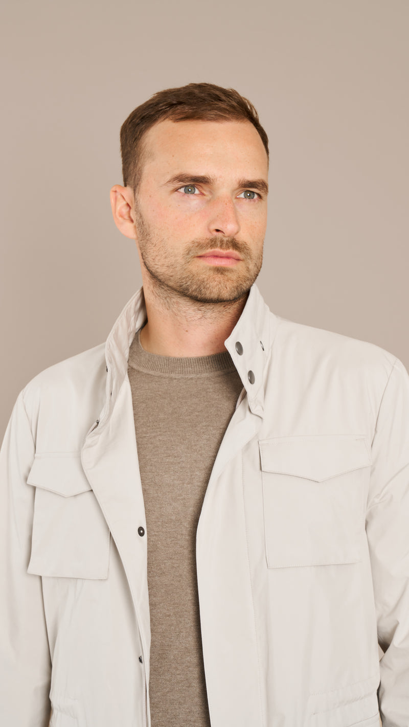 Ivory Lightweight Field Jacket