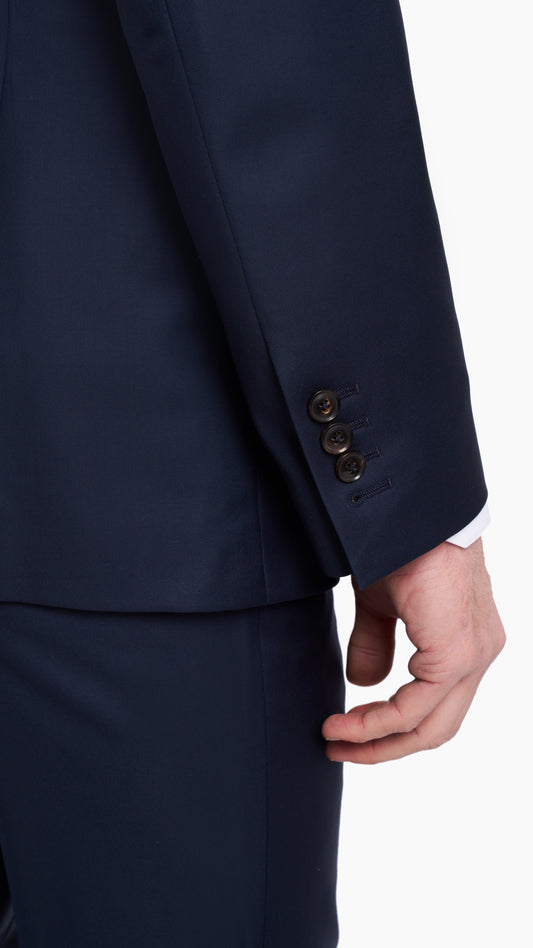 Australis Azul Blue Suit with Loro Piana Fabric