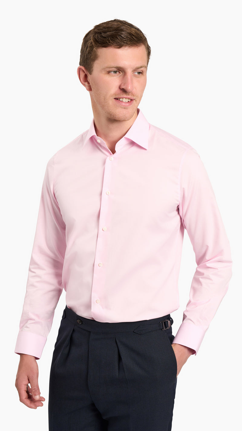 Pink Easy Iron Essentials Custom Shirt - Shirt