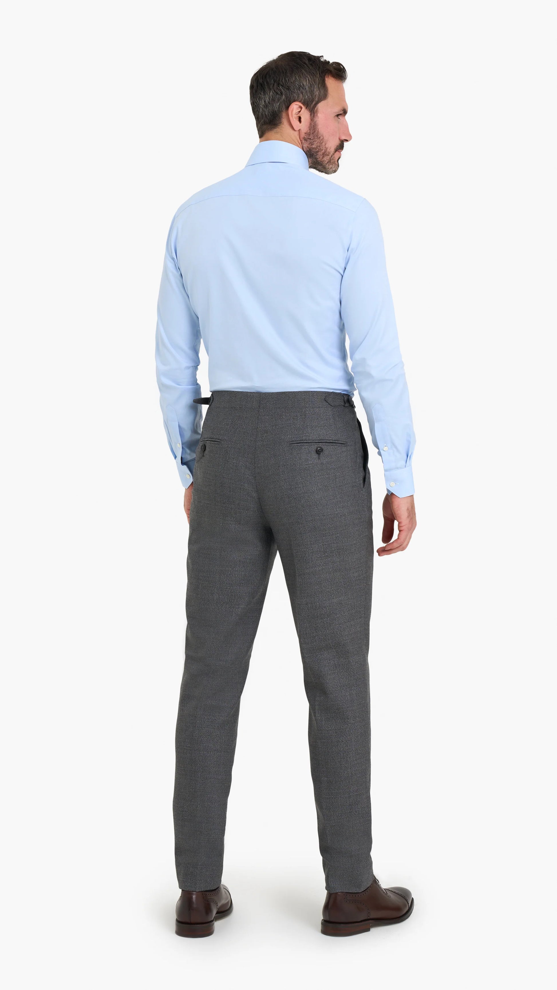 Blue Easy Iron Essentials Custom Shirt - Shirt
