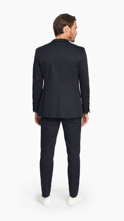 ES Essentials Midnight Blue Twill Suit