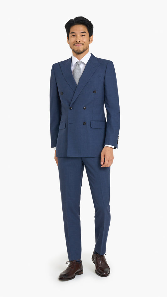 Airforce Blue Plain Custom Suit