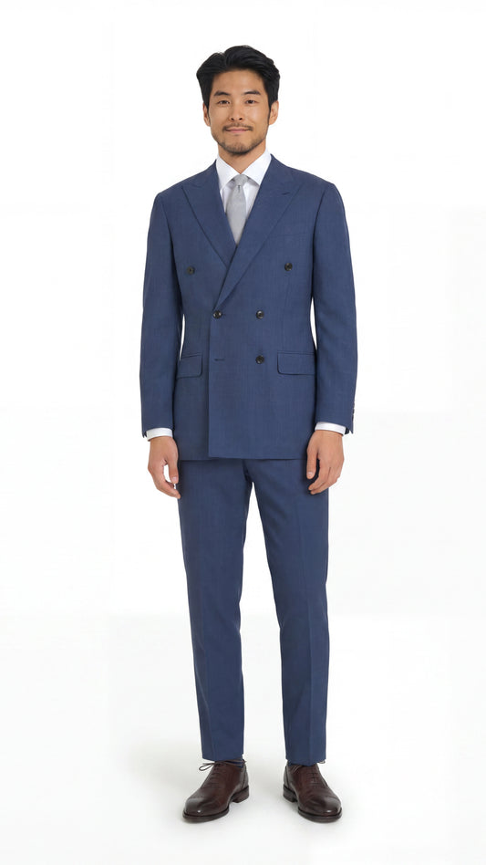Holland & Sherry Airforce Blue Custom Suit