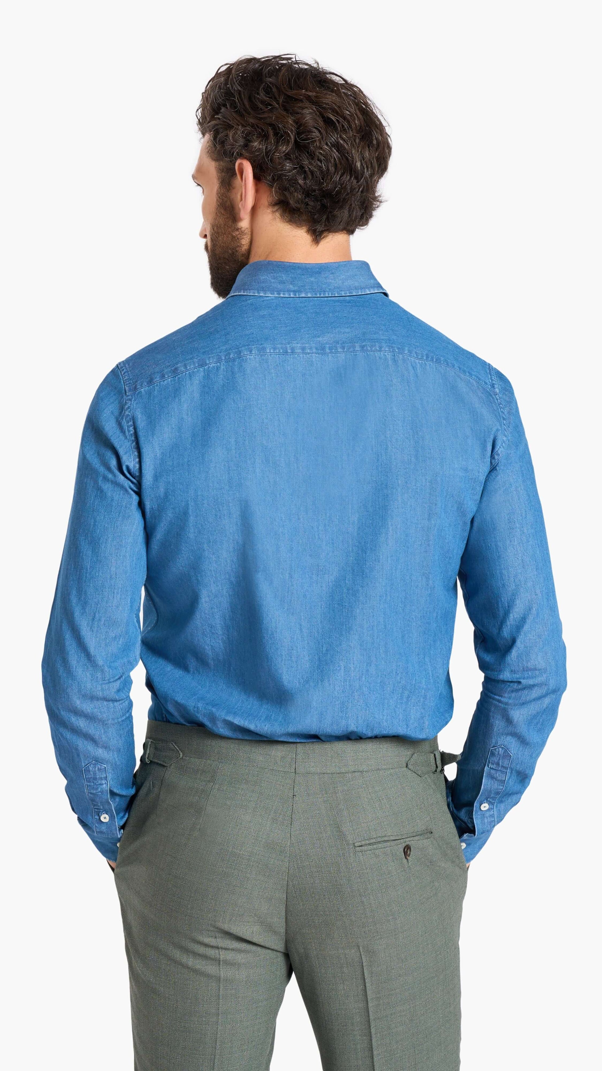 Loro Piana Sage Green Custom Trouser
