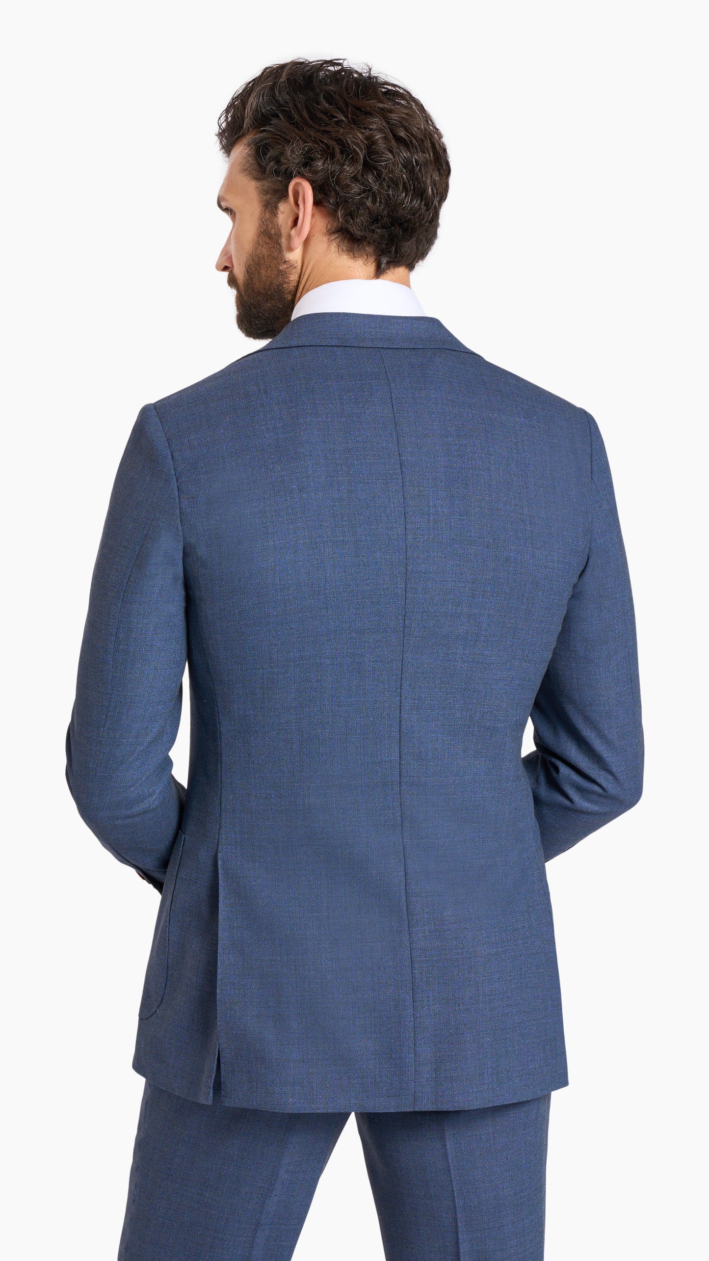 Loro Piana Light Blue Custom Suit