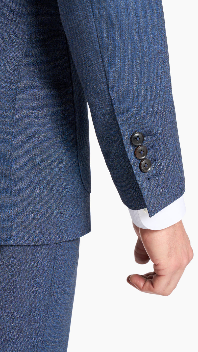 Loro Piana Light Blue Custom Suit