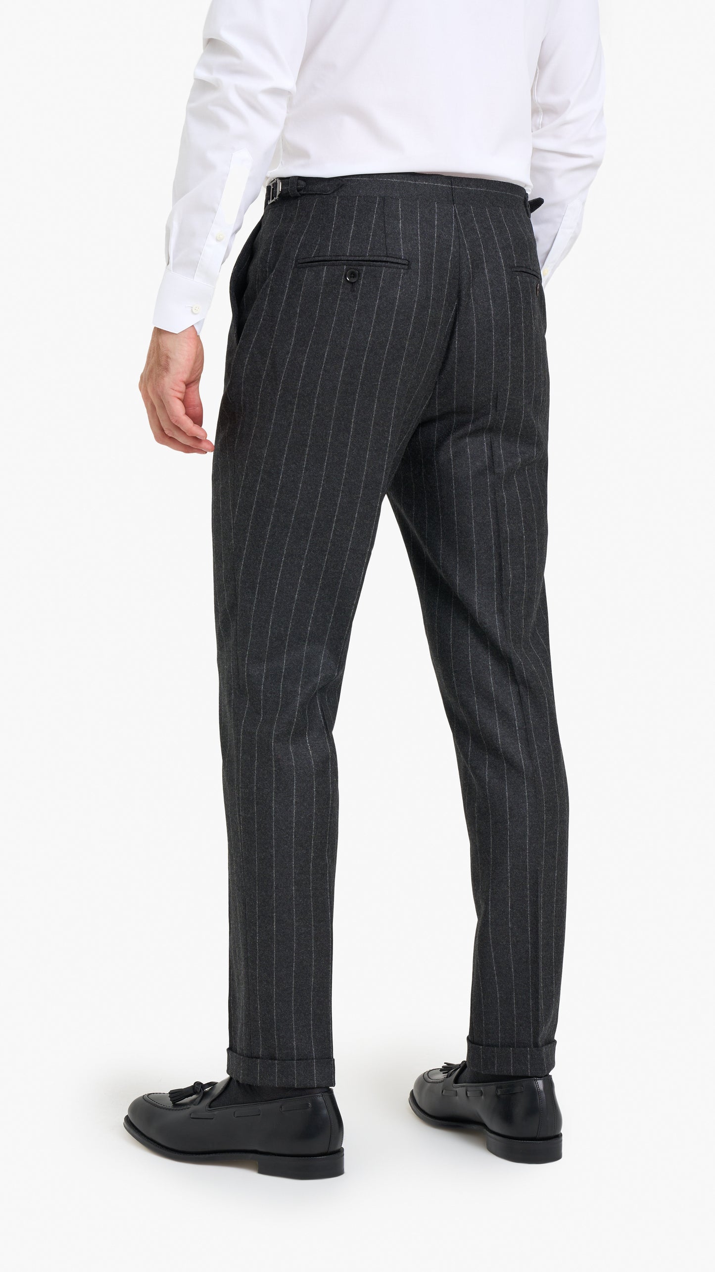 Grey Stripe Custom Suit