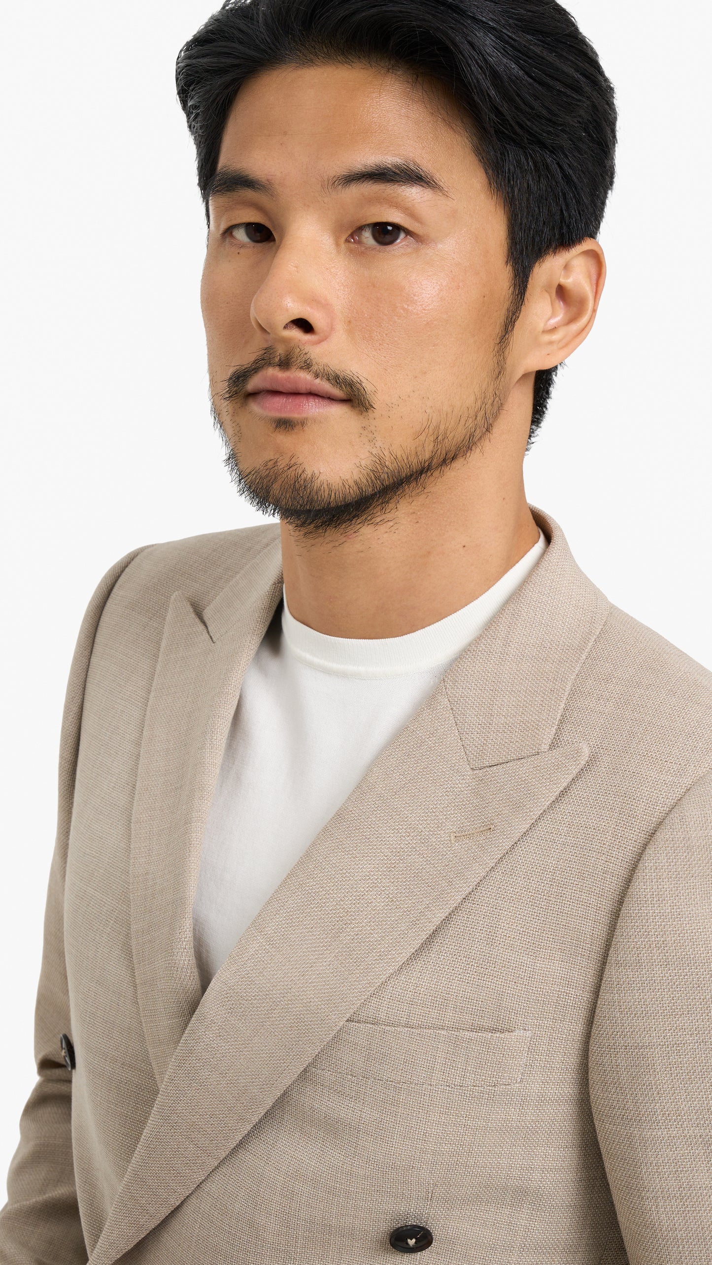 Cream Basketweave Custom Jacket