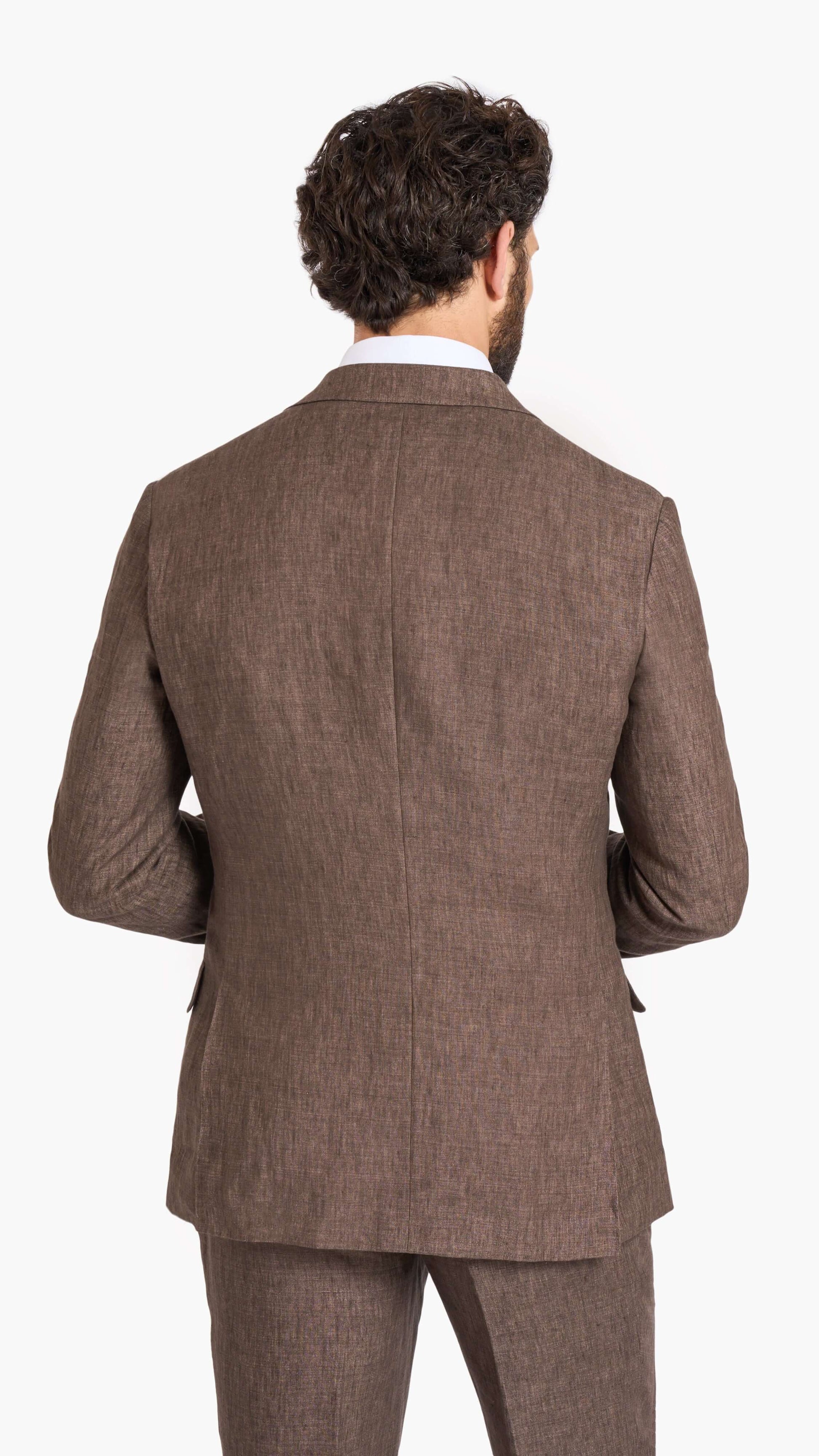 Scabal Brown Custom Suit