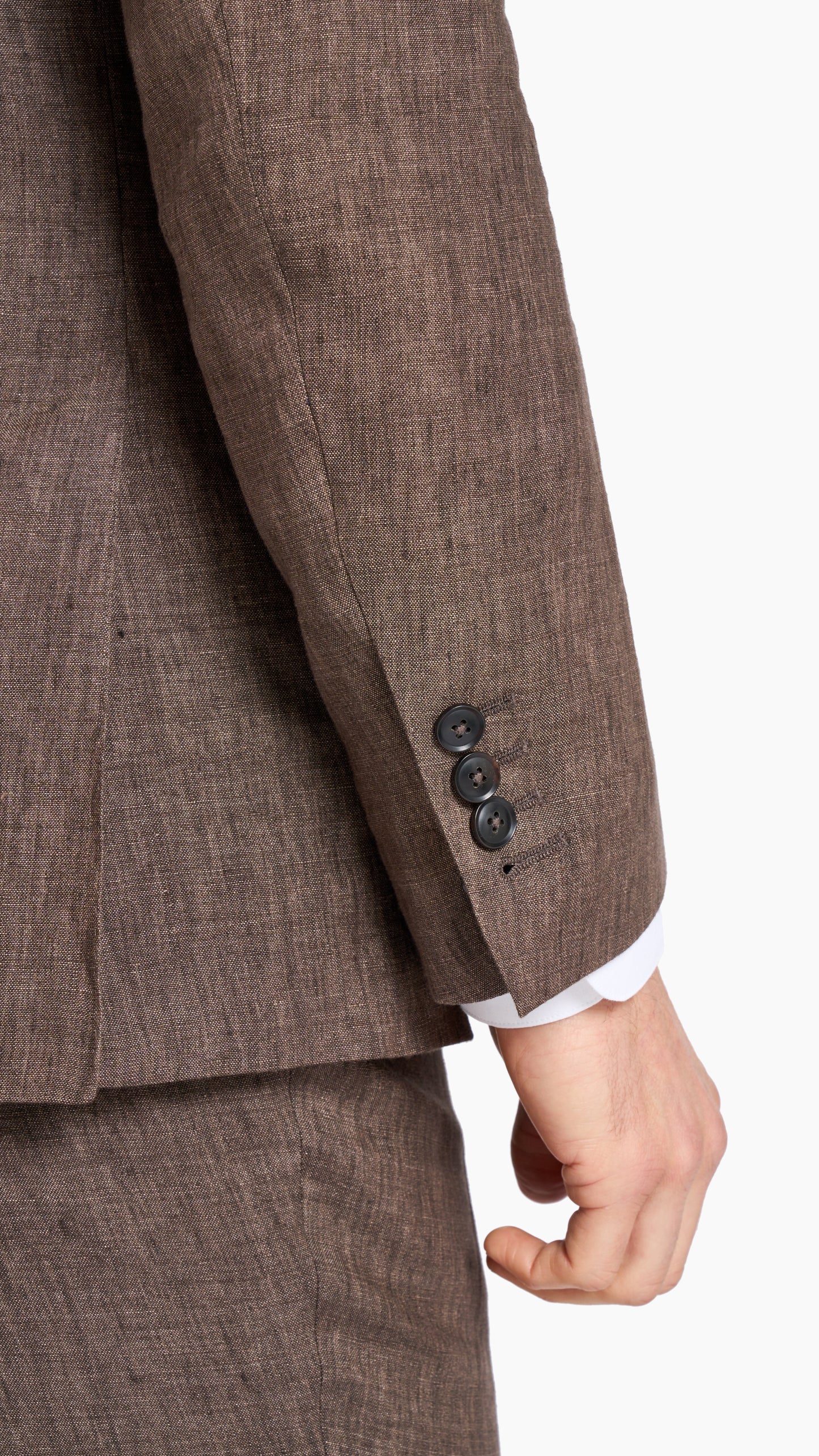 Scabal Brown Custom Suit