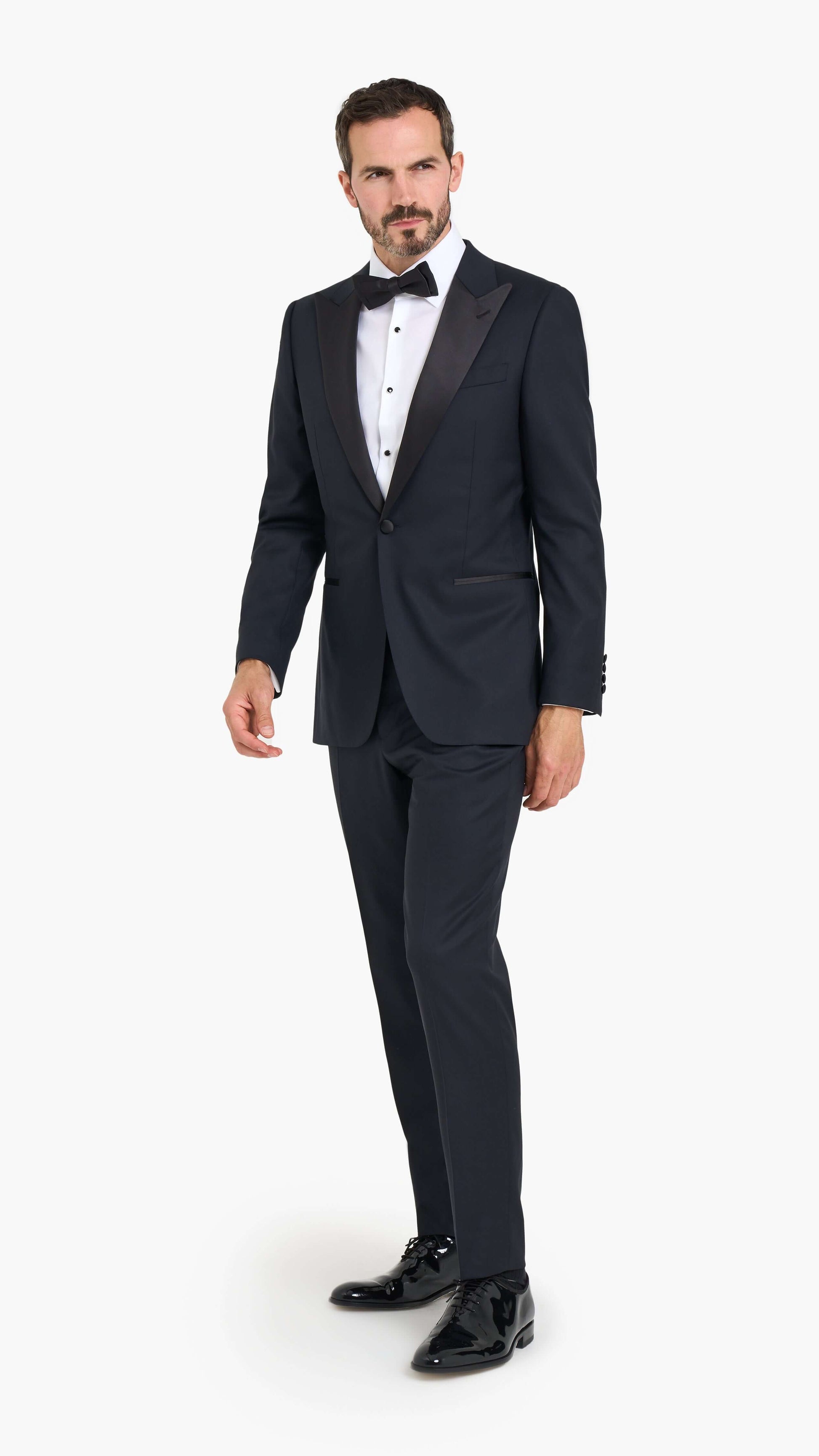Scabal Midnight Blue Barathea Tuxedo Jacket