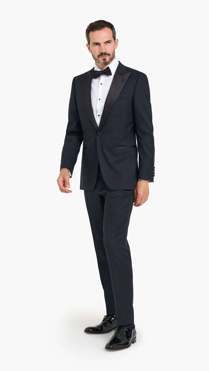 Scabal Midnight Blue Barathea Tuxedo Jacket