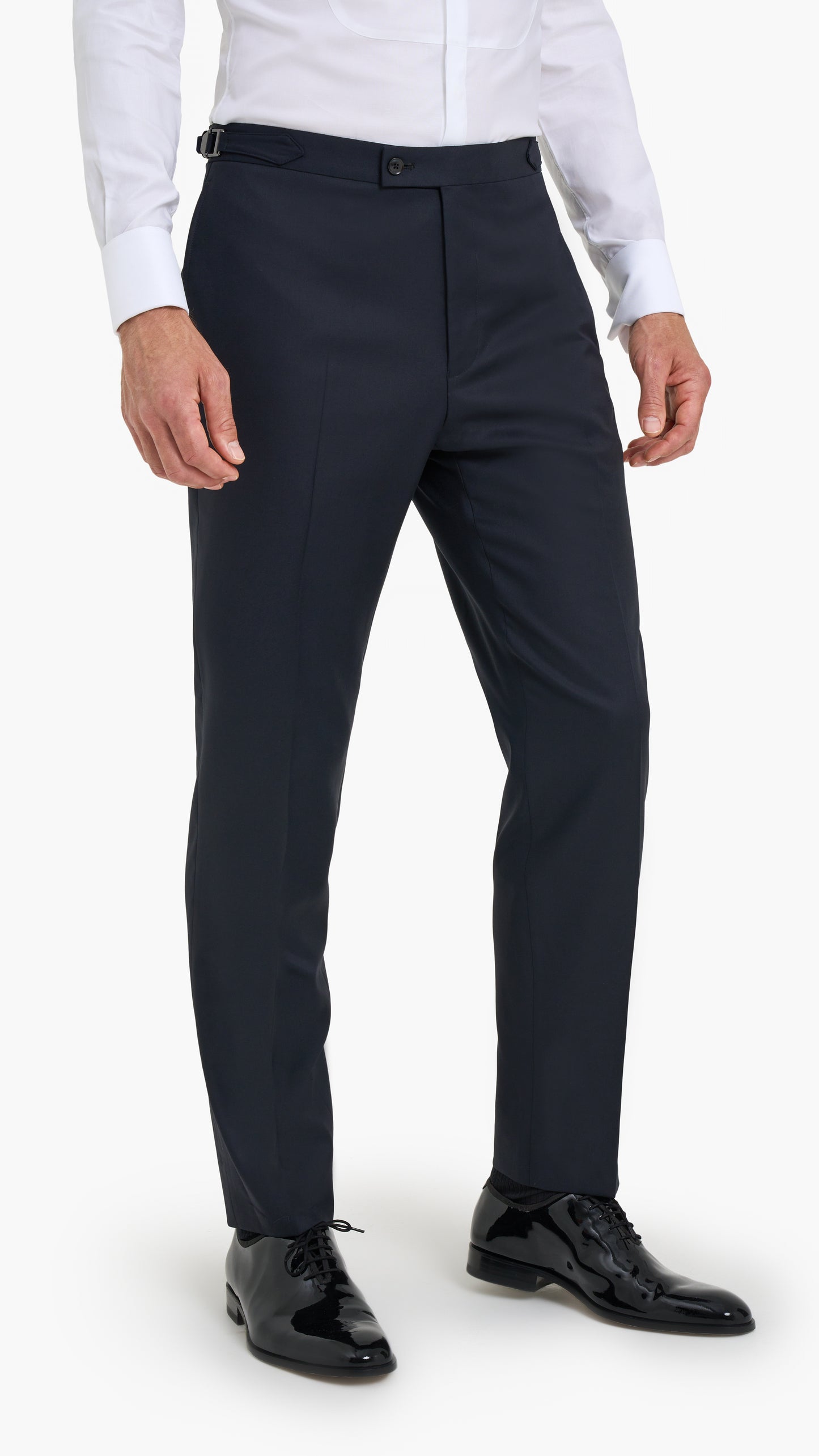 Midnight Blue Barathea Custom Tuxedo Suit
