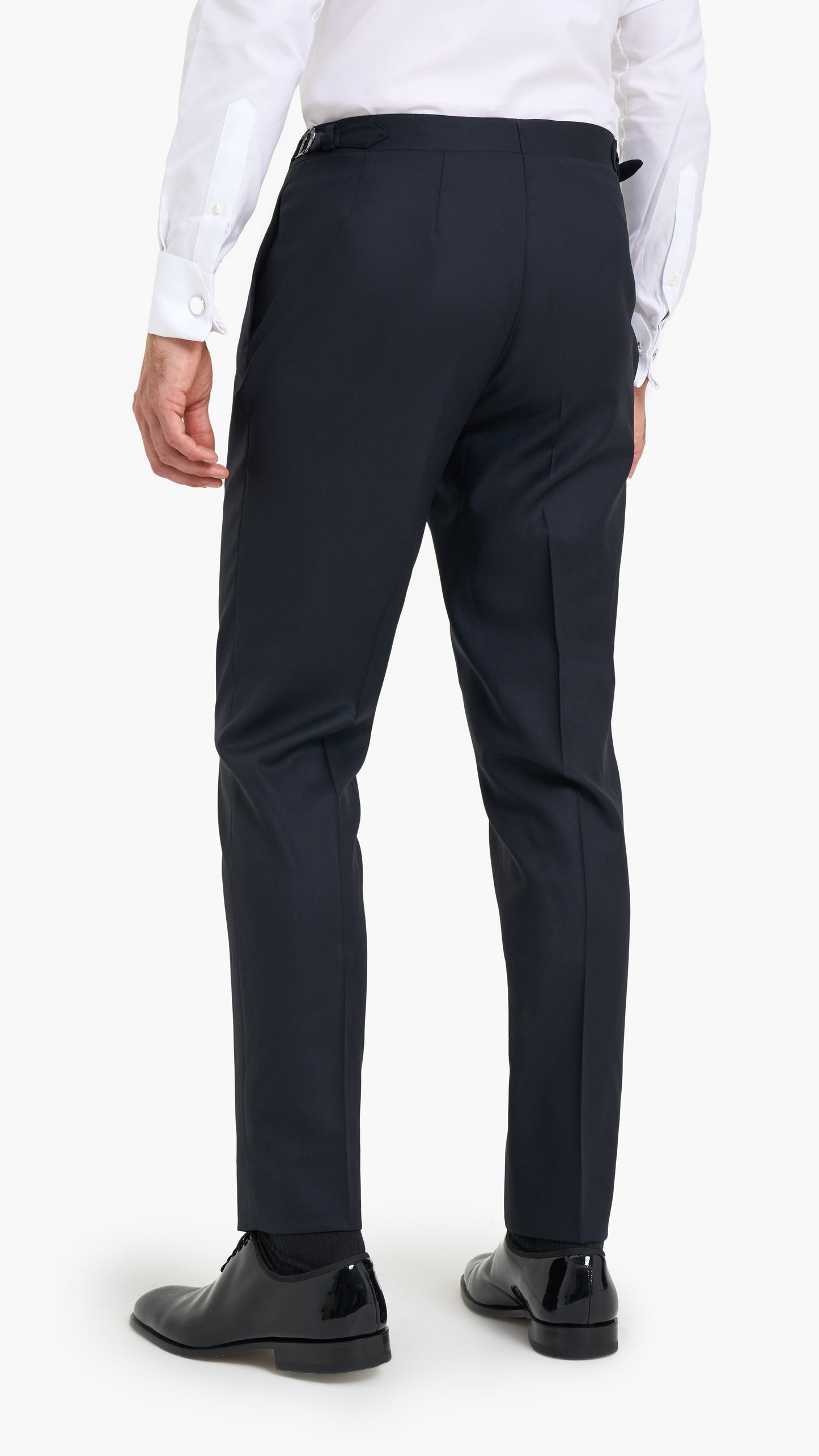 Midnight Blue Barathea Custom Tuxedo Suit