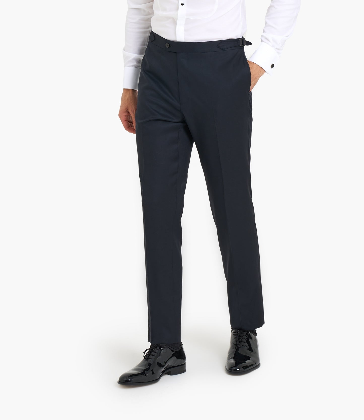 Scabal Midnight Blue Barathea Custom Tuxedo Trouser