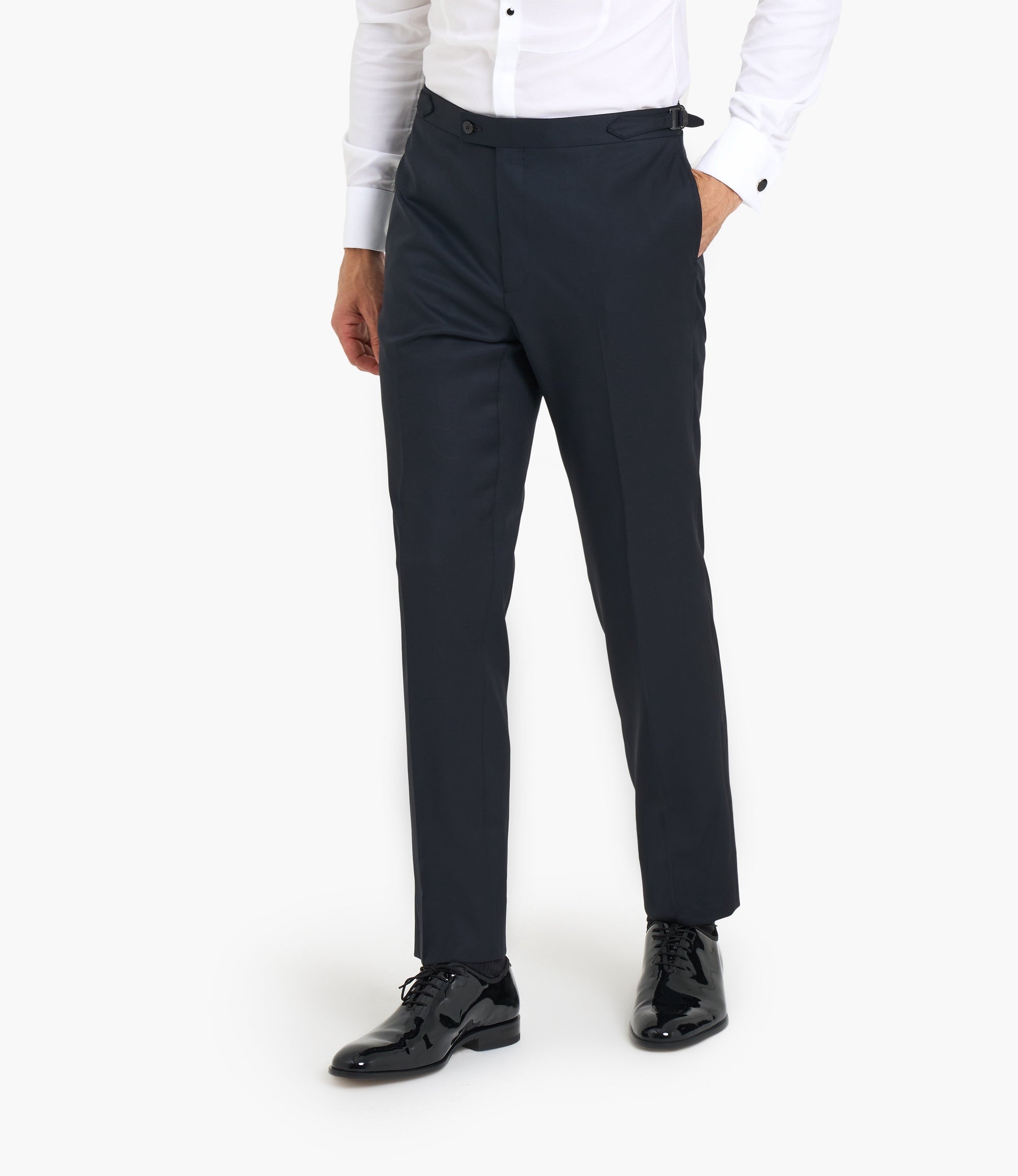 Scabal Midnight Blue Barathea Custom Tuxedo Trouser