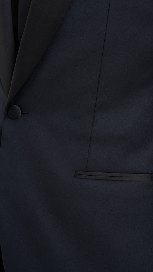 Scabal Midnight Blue Custom Tuxedo Jacket