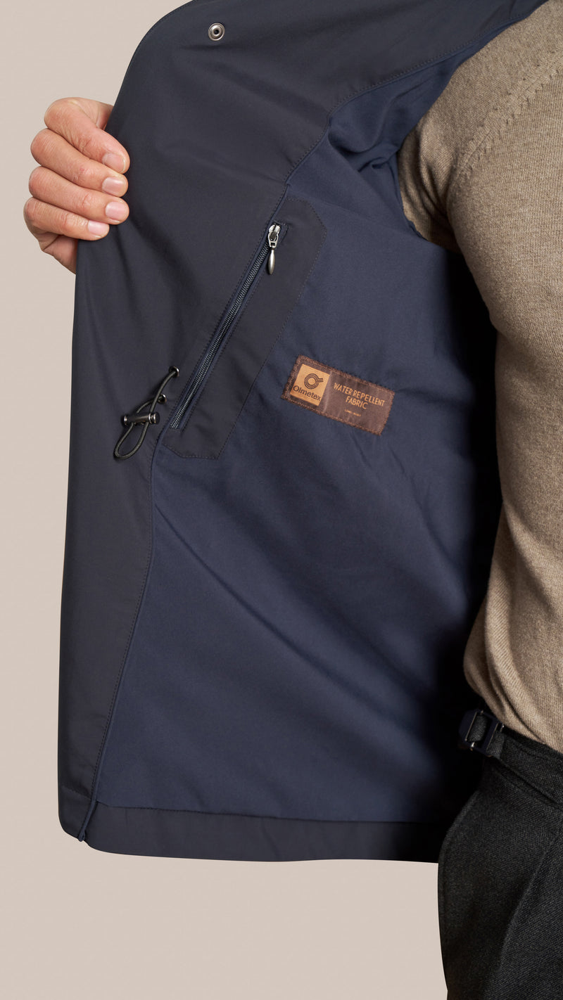 Dunkelblaue Leichte Field-Jacke