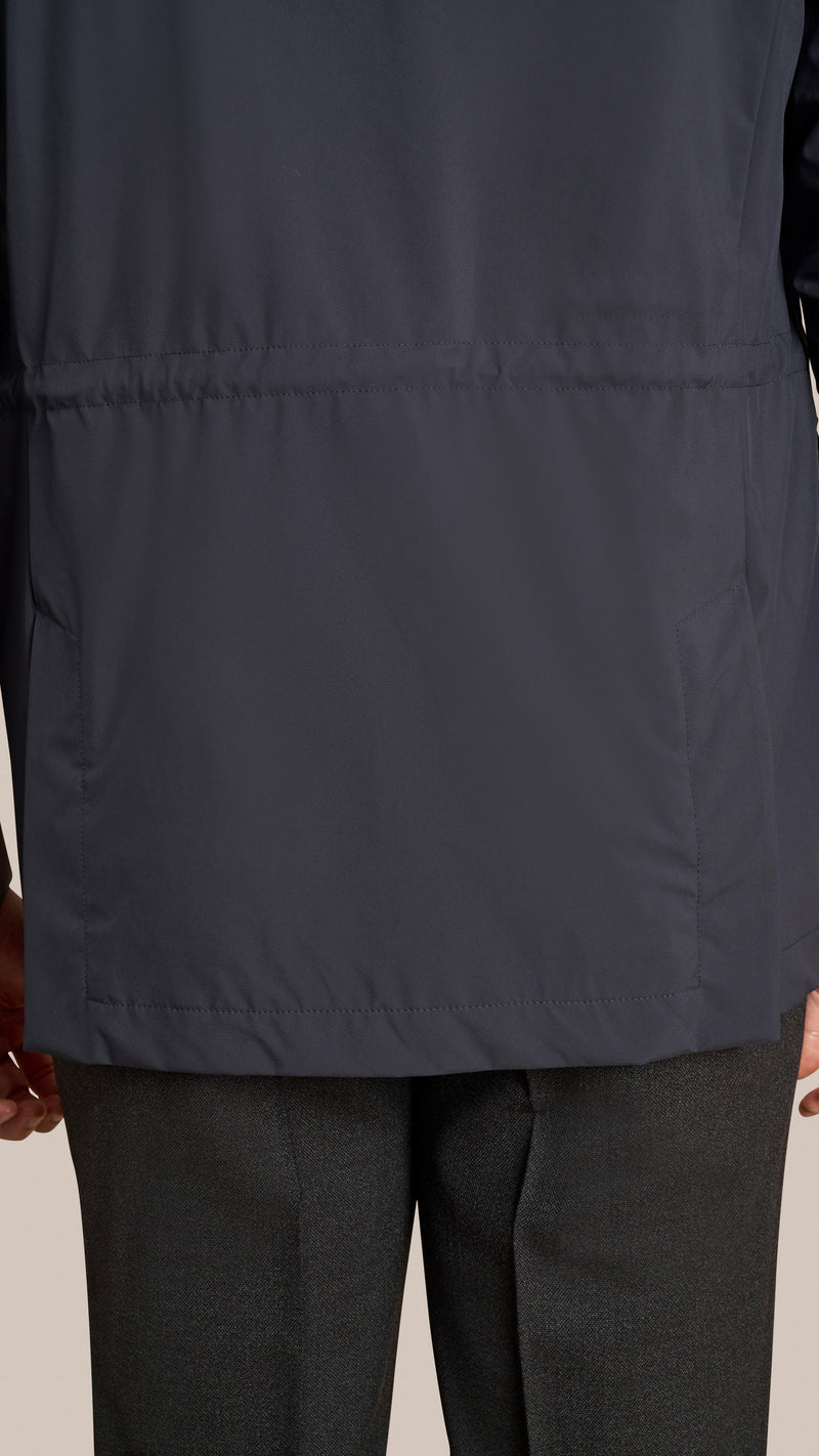 Dunkelblaue Leichte Field-Jacke