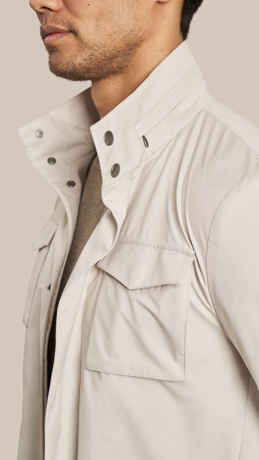Ivory Lightweight Field Jacket