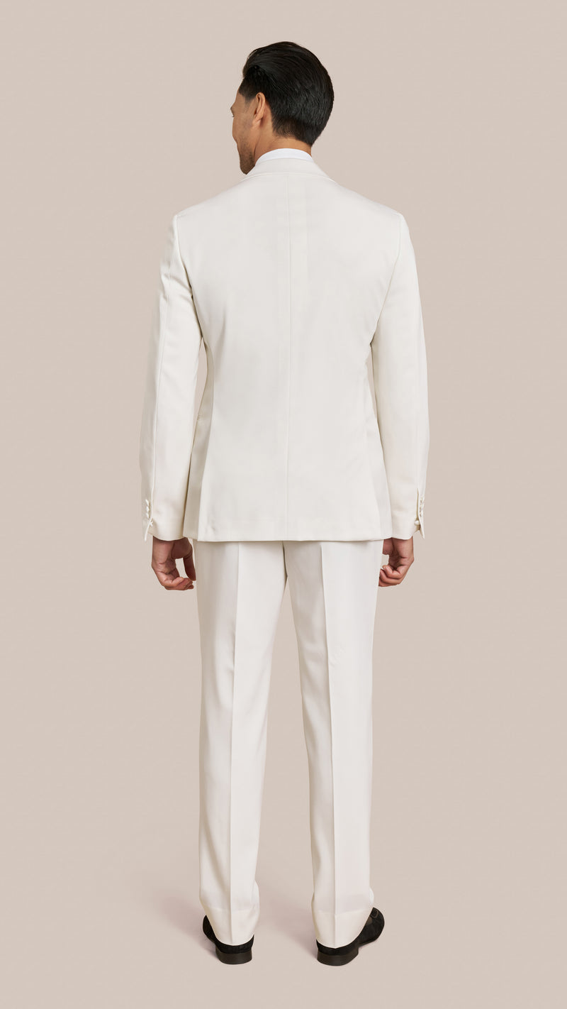 Dormeuil Ivory Dinner Custom Suit