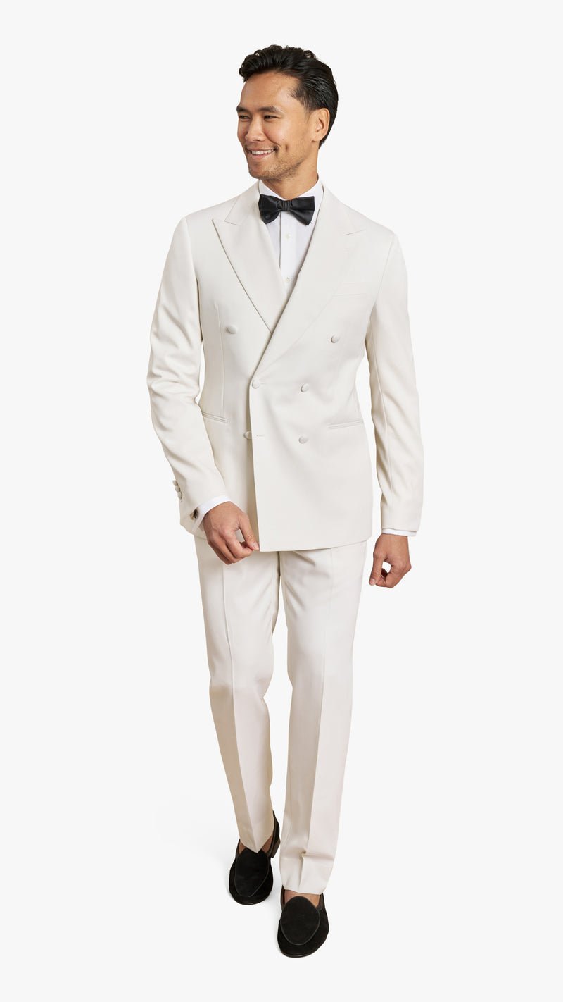 Dormeuil Ivory Dinner Custom Suit