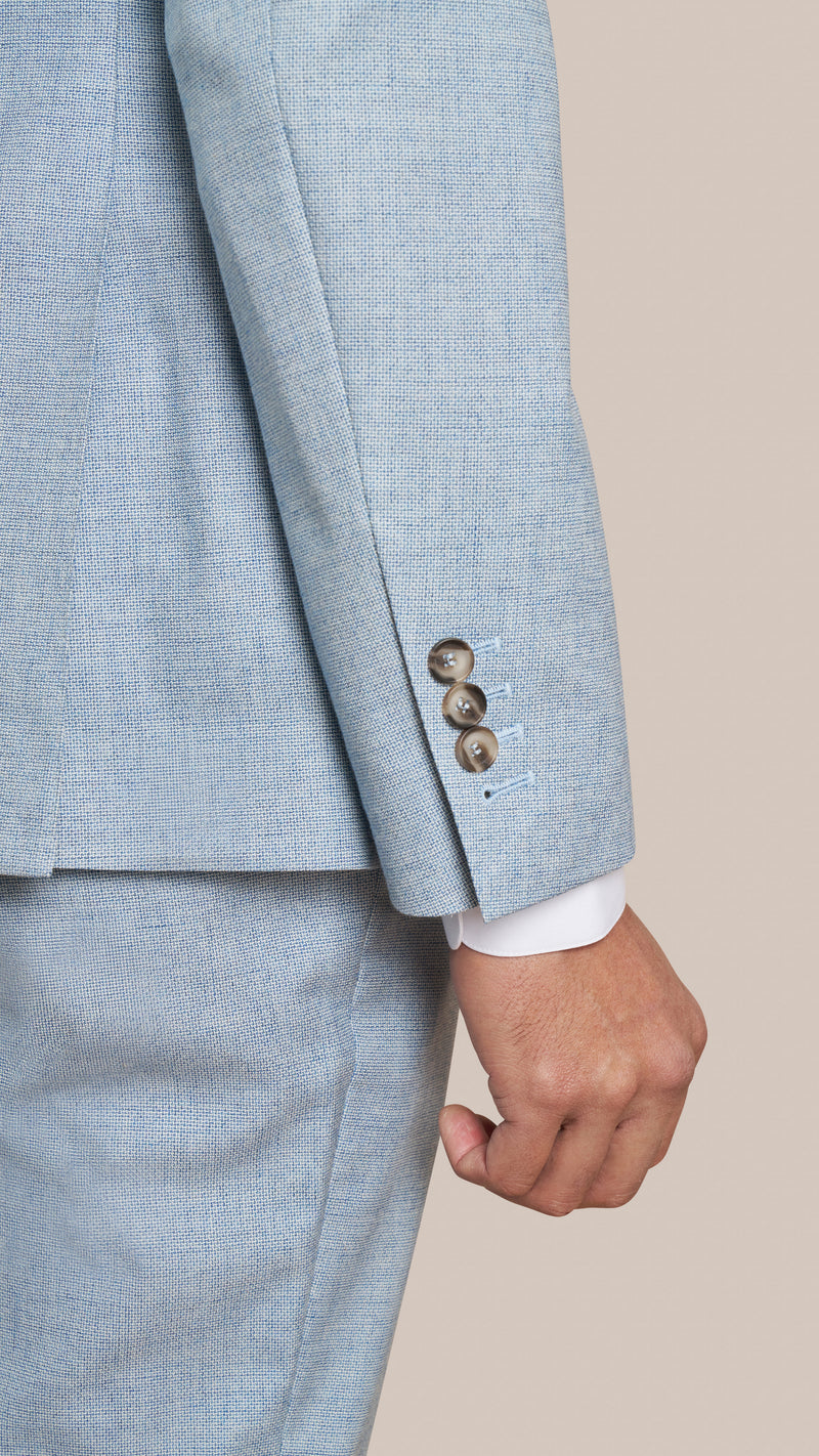 Scabal Light Blue Custom Jacket