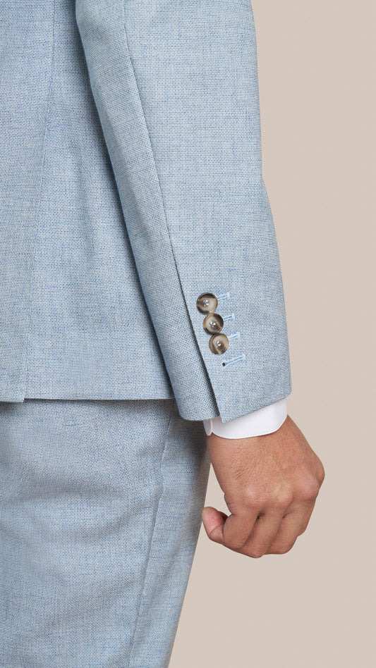 Scabal Light Blue Custom Jacket