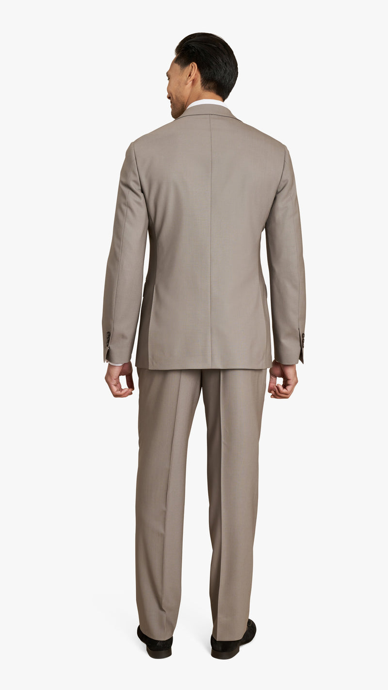 Huddersfield Fawn High Twist Wool Custom Suit