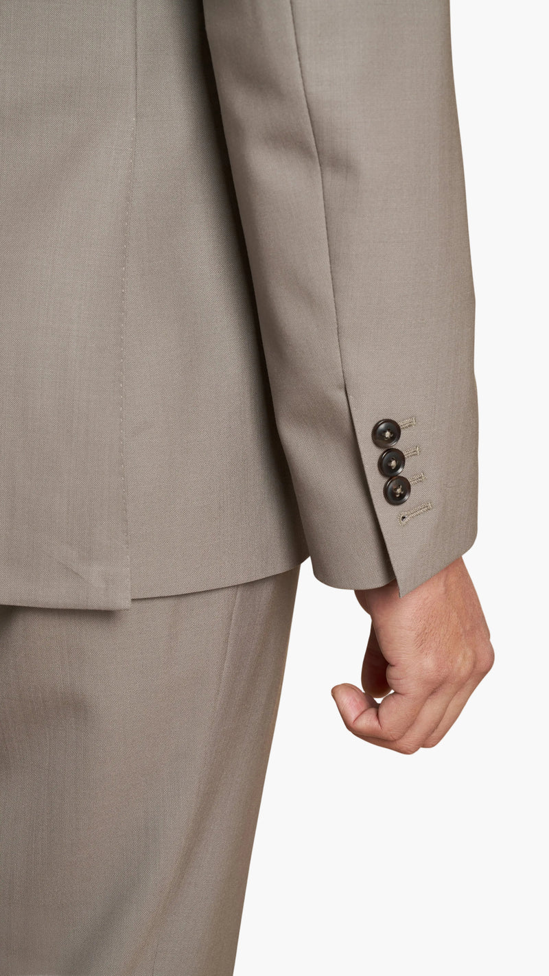 Huddersfield Fawn High Twist Wool Custom Suit