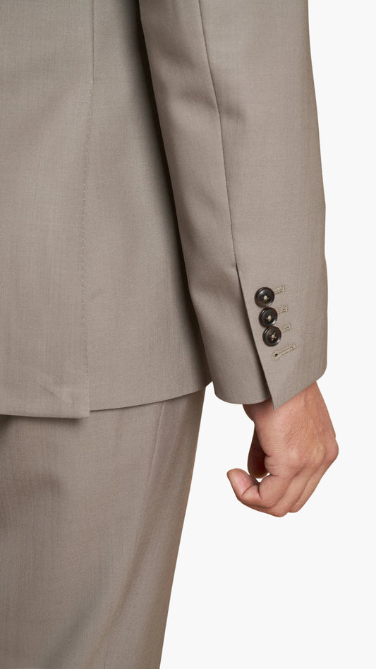 Huddersfield Fawn High Twist Wool Custom Suit