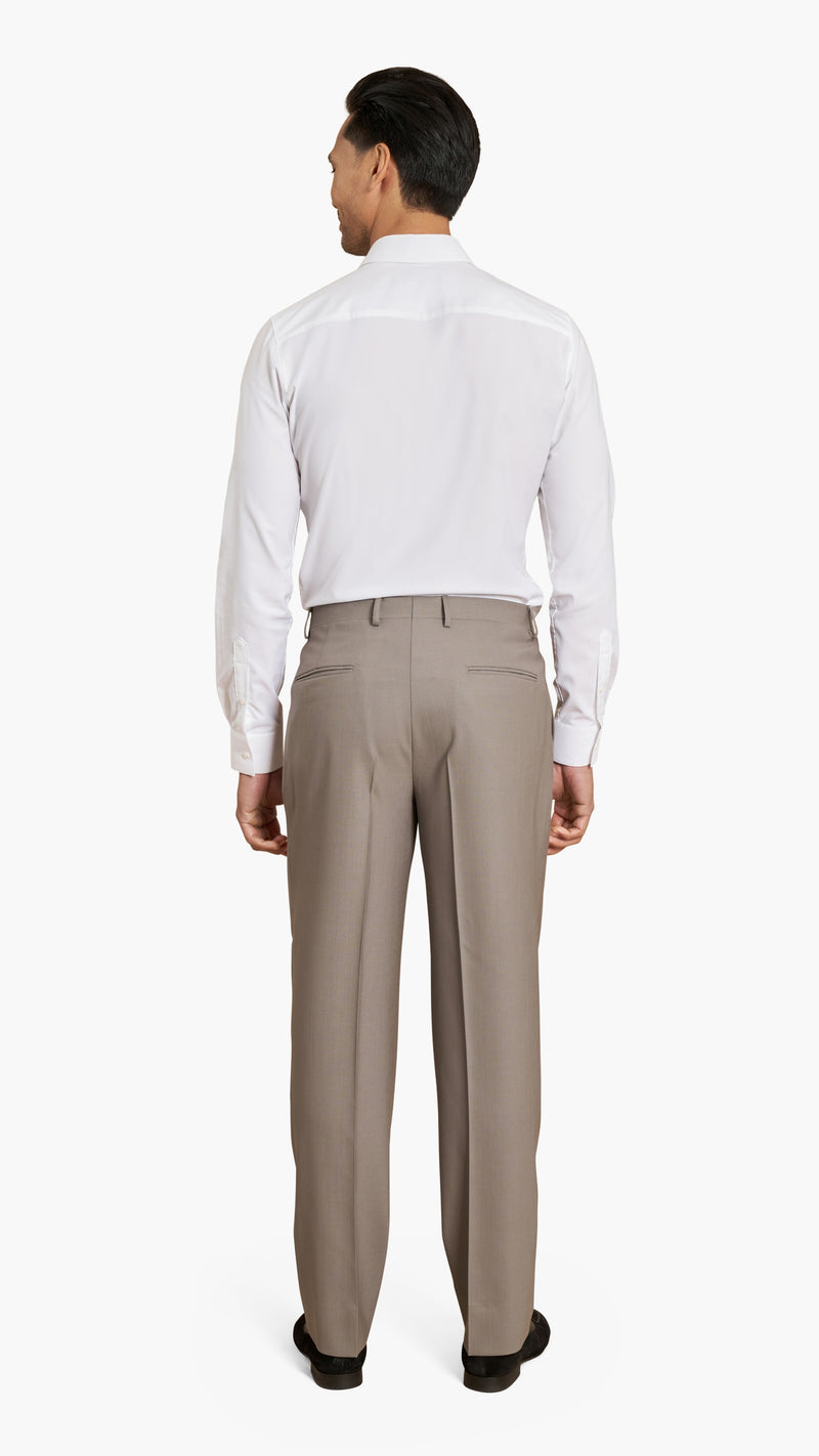 Huddersfield Fawn High Twist Wool Custom Suit