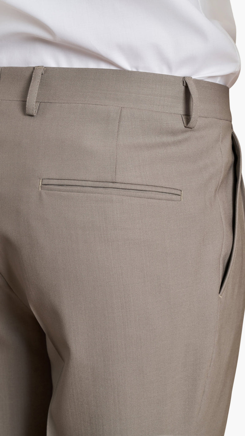 Huddersfield Fawn High Twist Wool Custom Suit