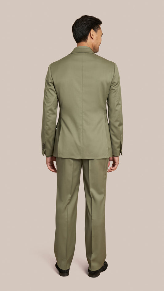 Scabal Light Green Custom Suit