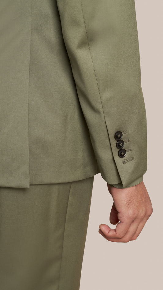 Scabal Light Green Custom Jacket