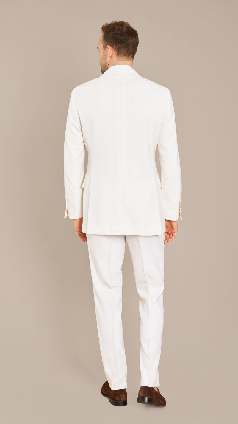 House Ivory Wool Suit