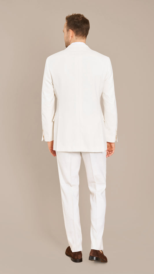 House Ivory Wool Suit