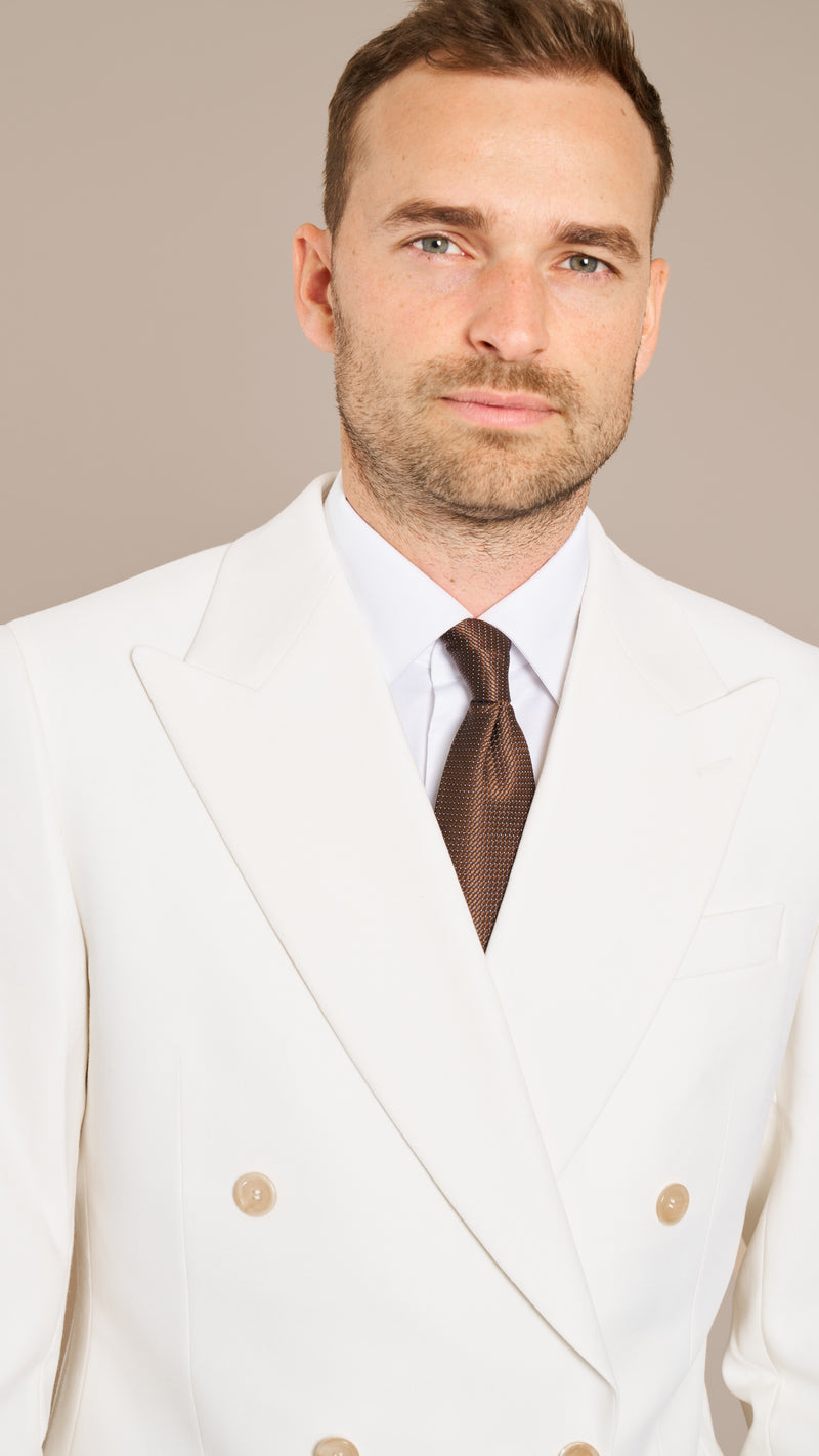 House Ivory Wool Suit