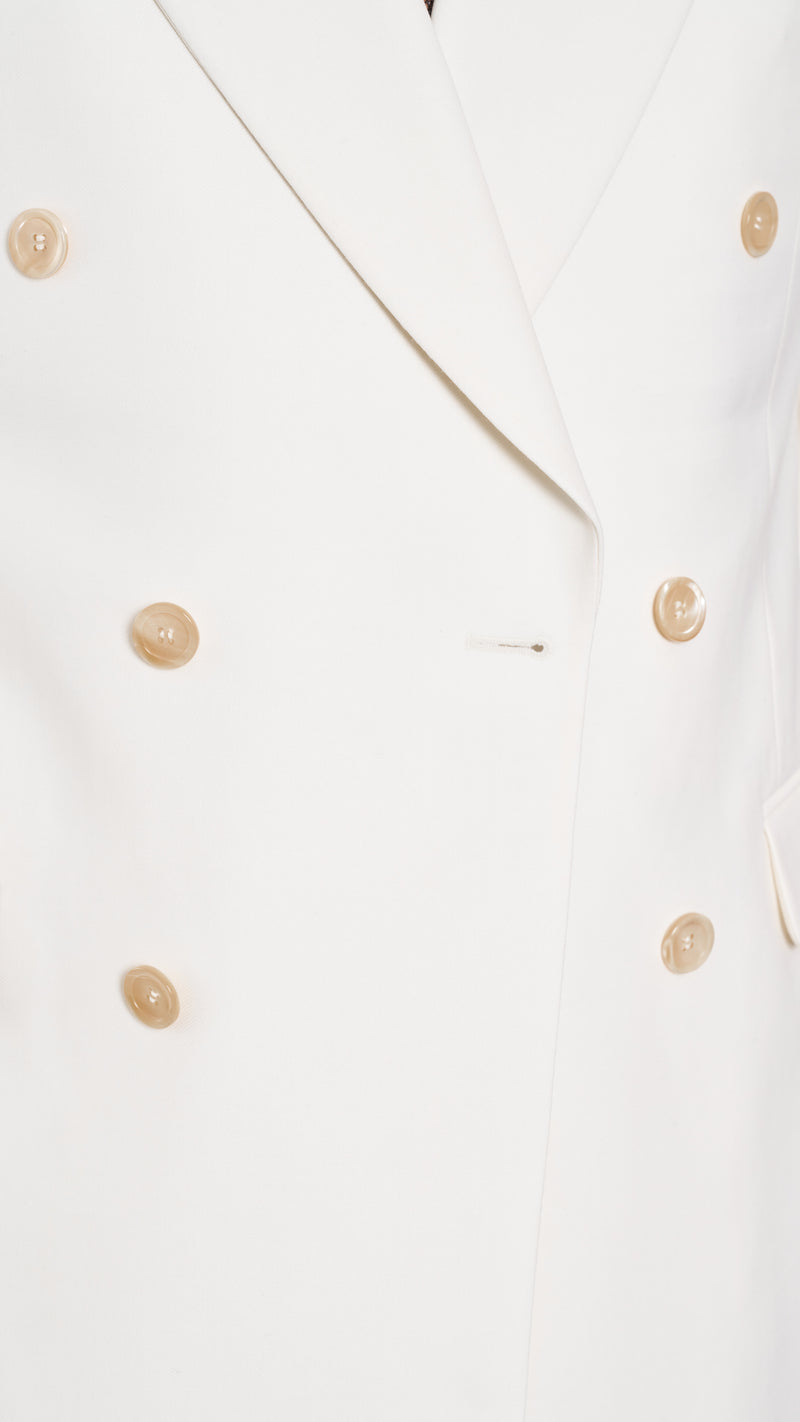 House Ivory Wool Suit