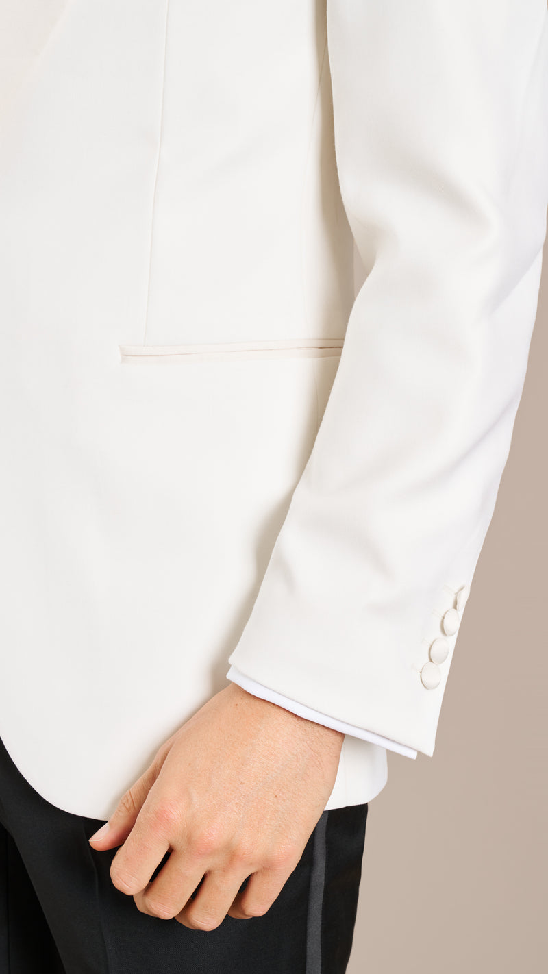 ES Ivory Tuxedo Jacket