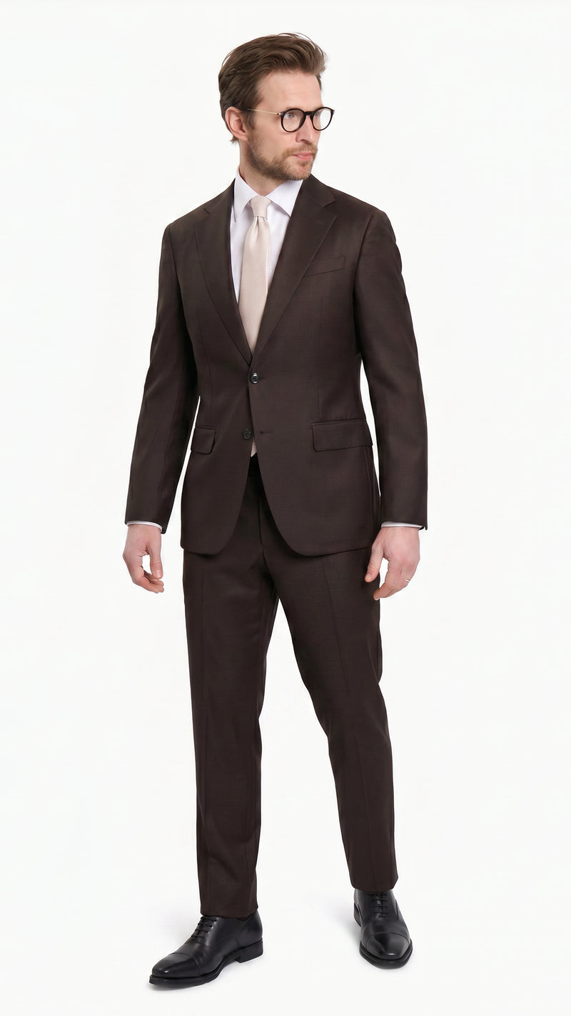 Brown Custom Suit