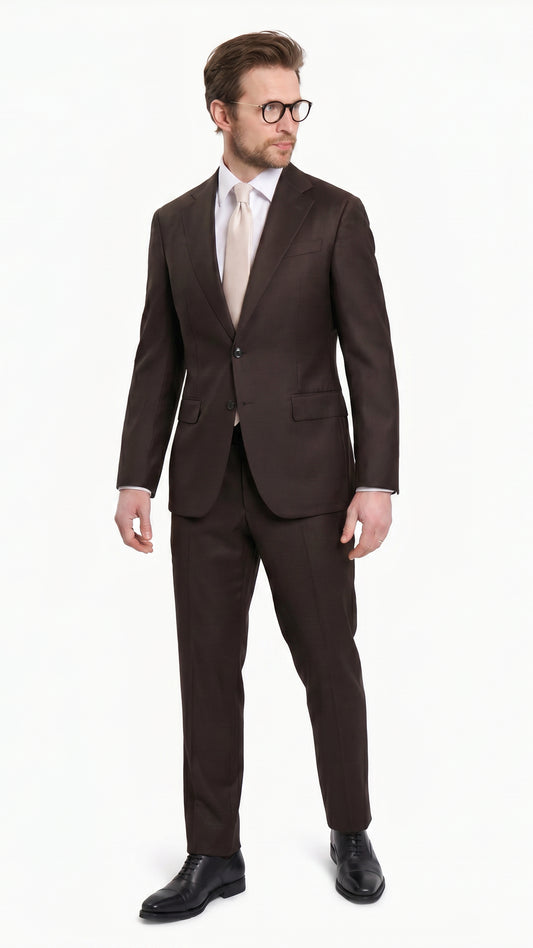 Brown Custom Suit