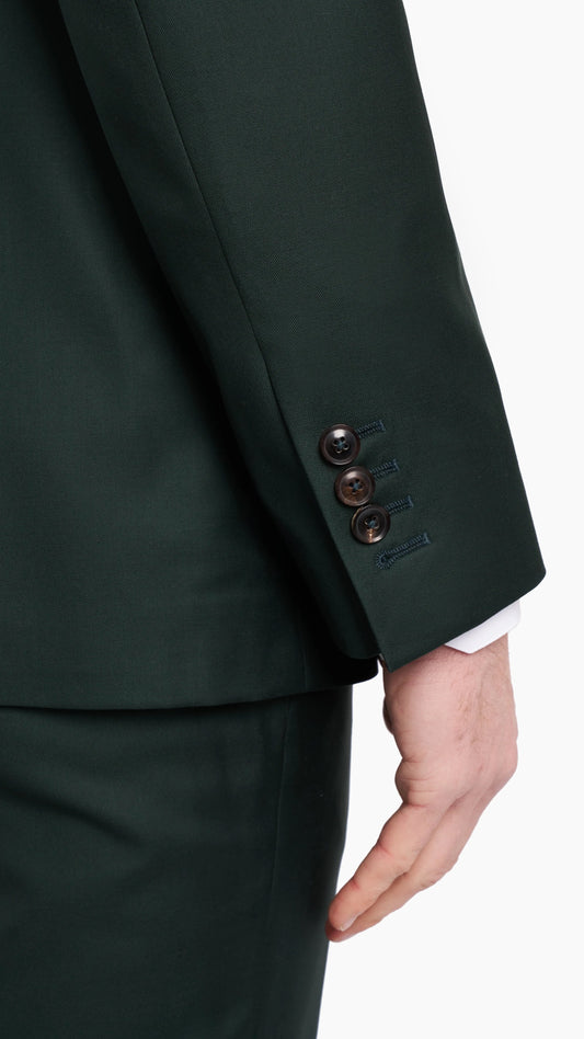 Loro Piana Green Wool Silk Linen Jacket