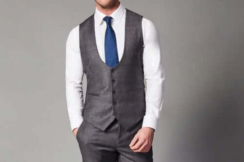 Mens jacket 2025 and waistcoat
