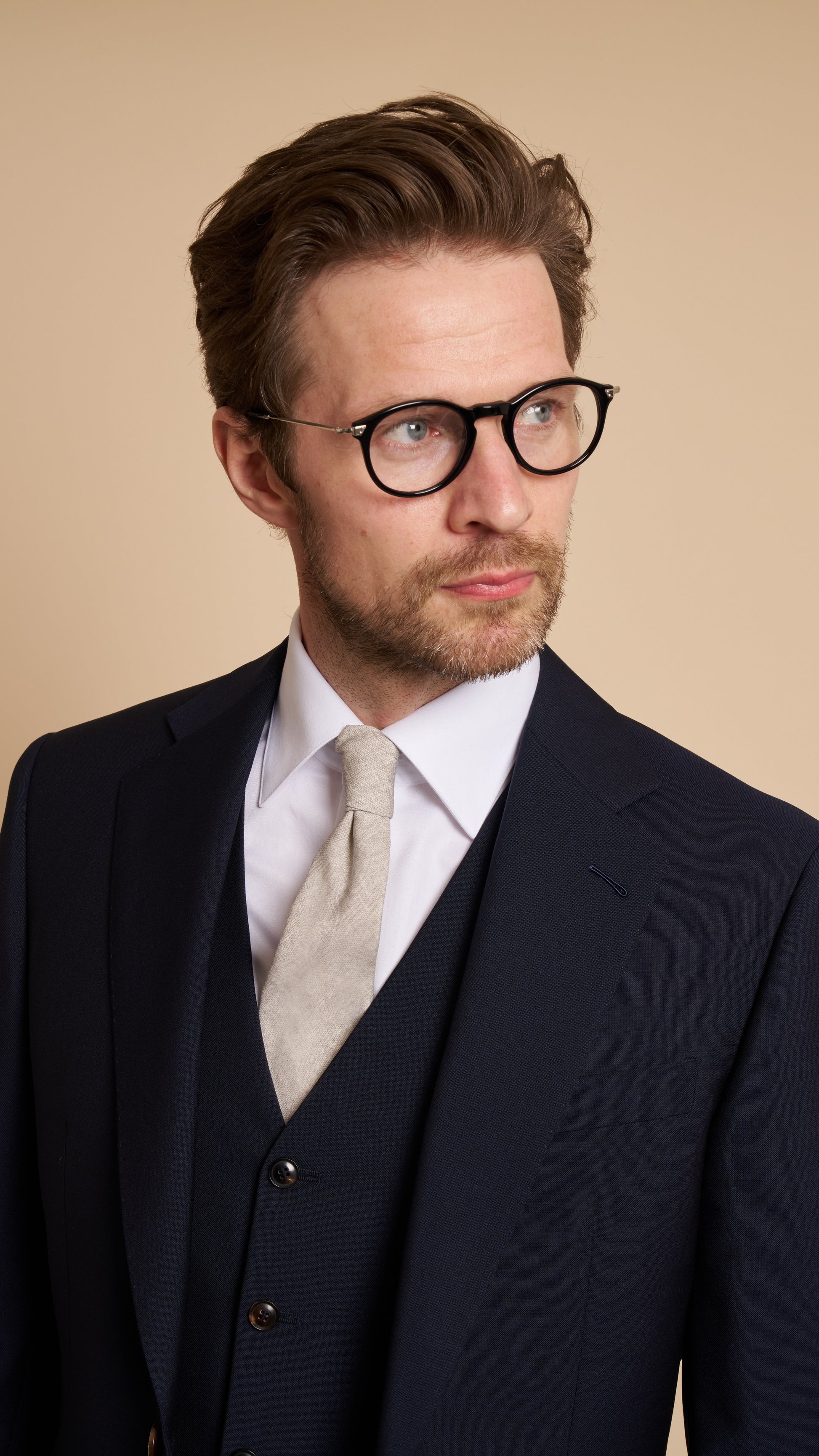 Midnight Blue Hardy Amies Suit